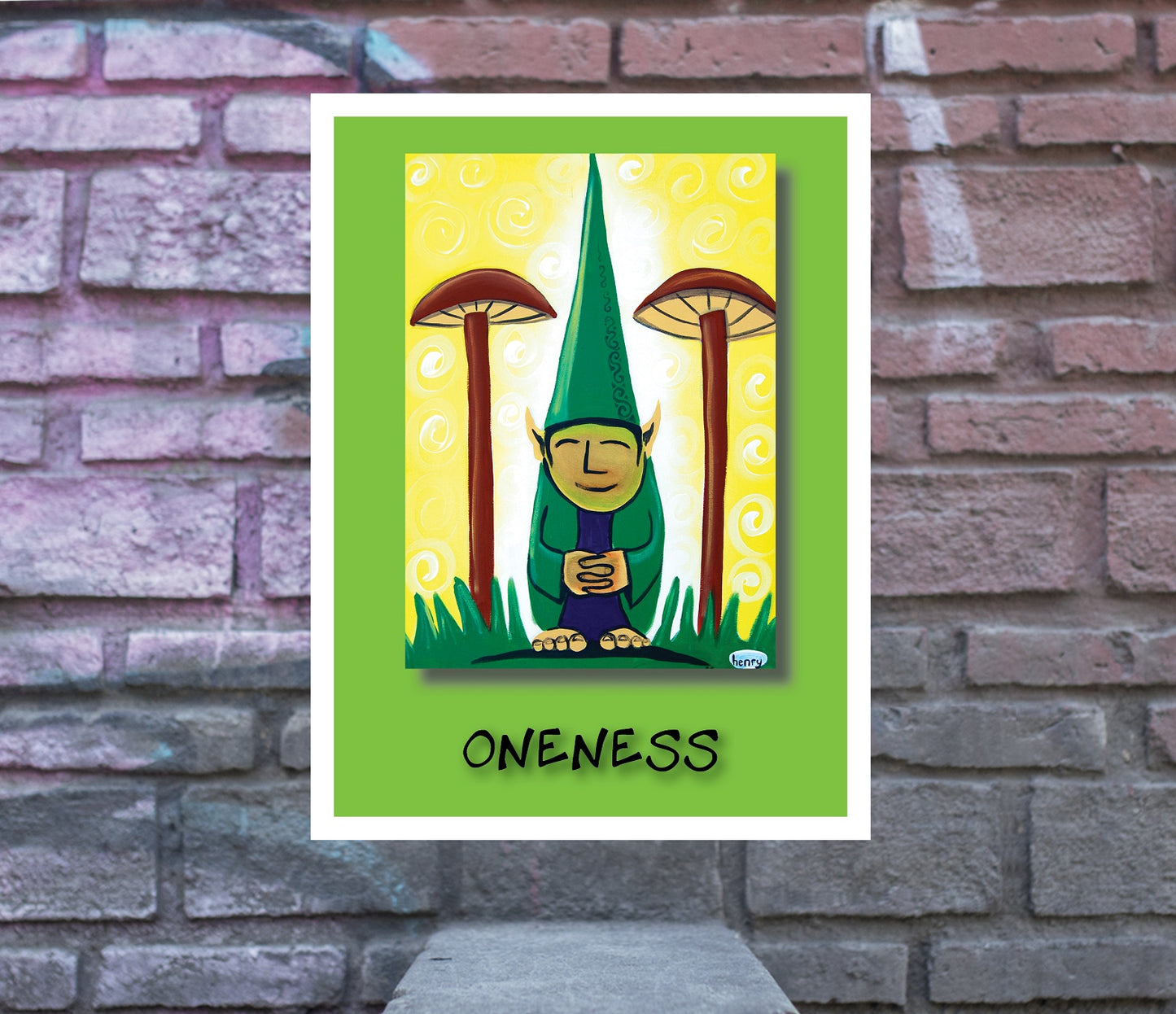 Oneness - A Radical Abundance Poster