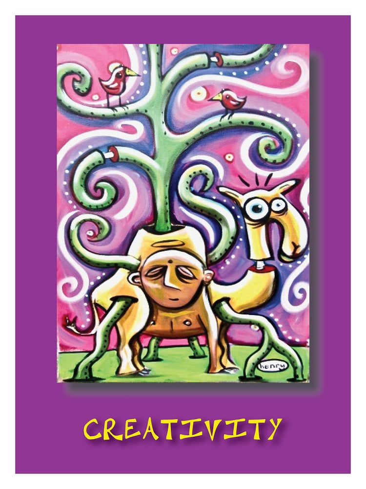 Creativity - A Radical Abundance Poster