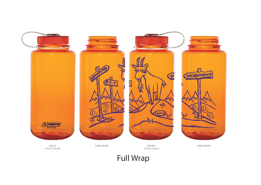 Goat Hiking - Nalgene Bottle