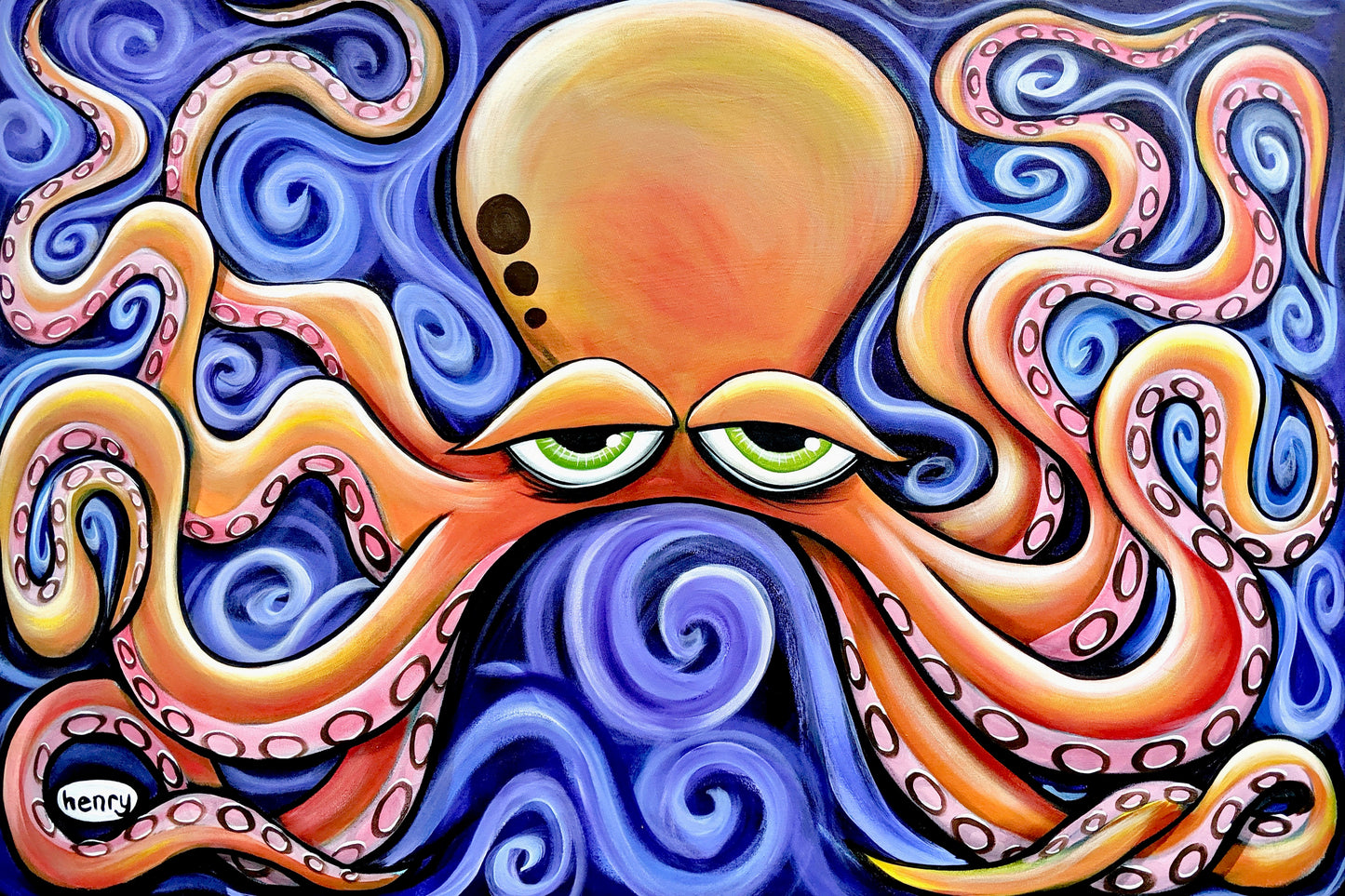 Octopus - Canvas Print