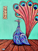 Peacock Pride - Poster