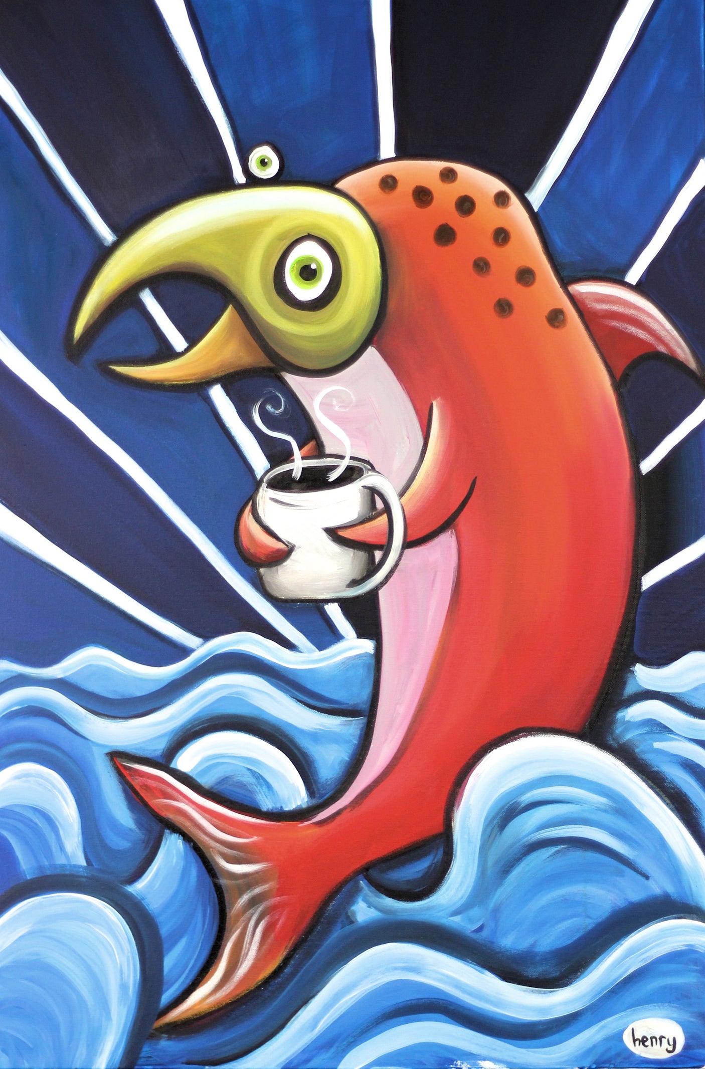 Espresso Upstream - Poster