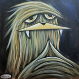 Sasquatch the Thinker - Poster