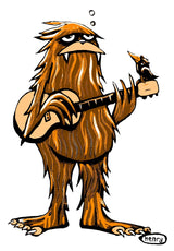 Six String Sasquatch - Poster