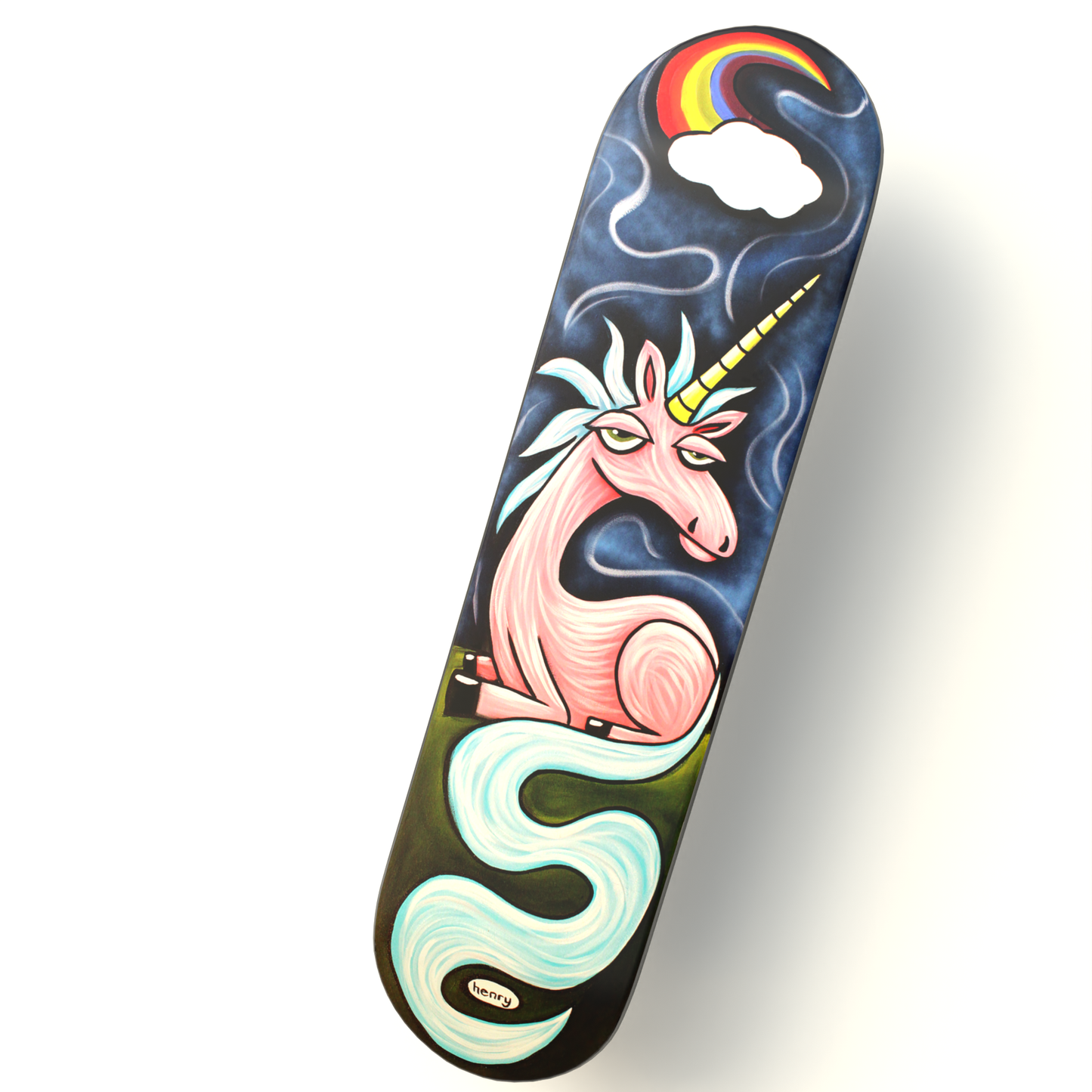 "Unicorn" Skateboard Deck
