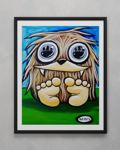 Baby Sasquatch - Poster