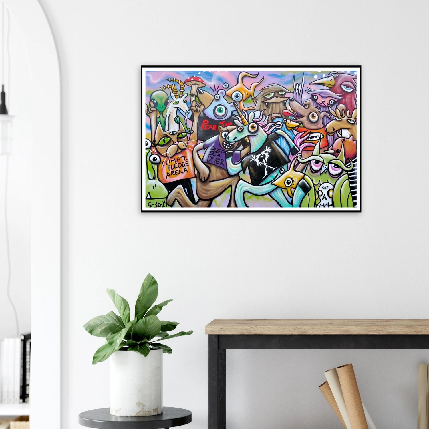 Pearl Jam Poster - Limited Edition Matte Print, Replacement Pearl Jam Poster - Limited Edition Matte Print, Replacement