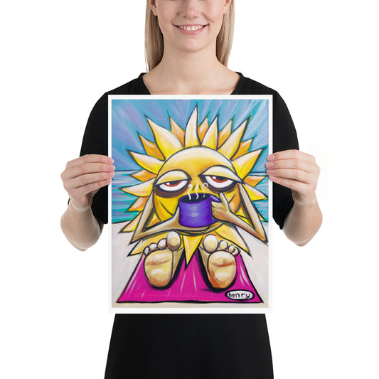 Sun on the Beach - Henry Print - Art of Henry