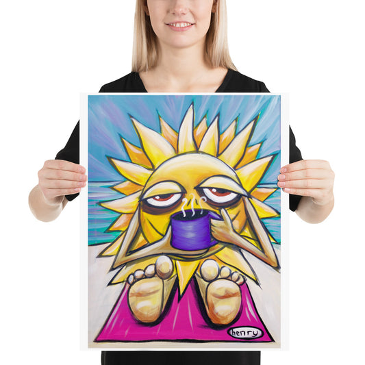 Sun on the Beach - Henry Print - Art of Henry