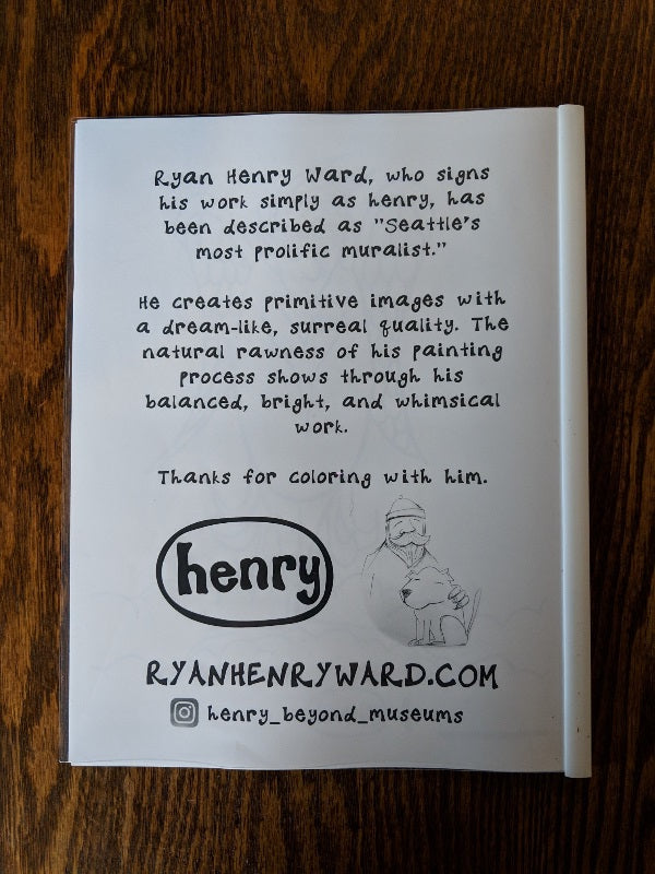 Henry + You Coloring Book - Art of Henry