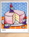 Gnome Cake (LIMITED EDITION) hand-signed, numbered Giclee Print Art Poster