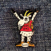 Goat Hiking Enamel Pin - Art of Henry