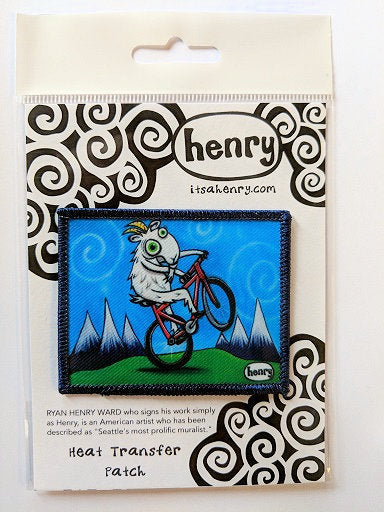 Goat Biking Patch - Art of Henry