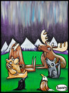 Northern Lights Sticker - Art of Henry