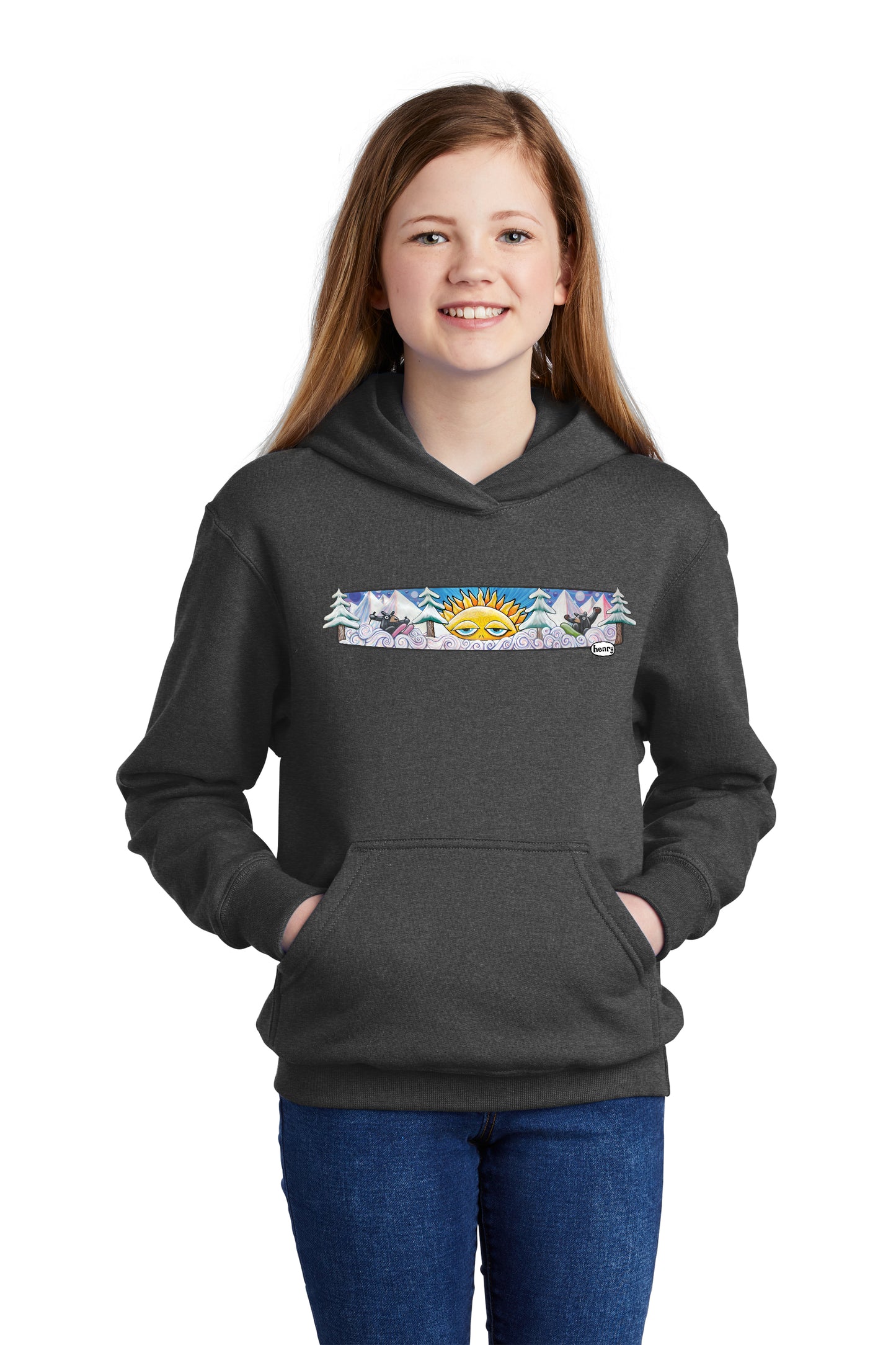 Bears Hitting the Slopes | Youth Hoodie