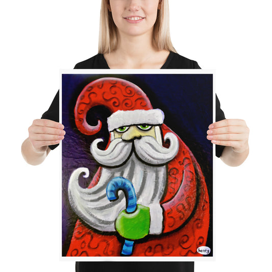 Santa Candy - Henry Print - Art of Henry