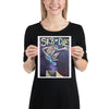 Sasquatch SK8 or Die Giclée Print Art Poster for wall décor features Original Painting by Seattle Mural Artist Henry