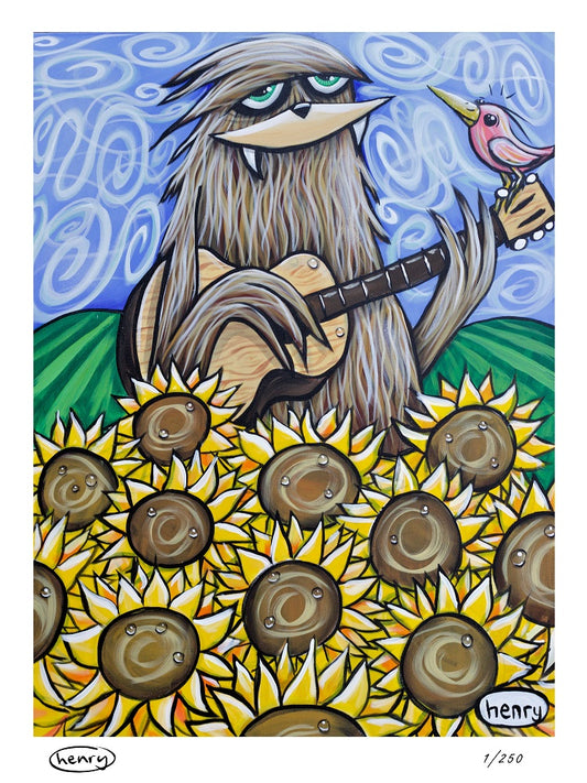 Sasquatch in the Sunflowers (LIMITED EDITION)