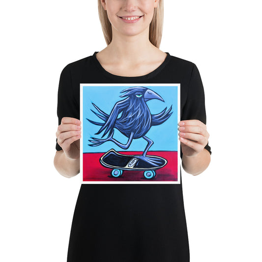 Crow Skating