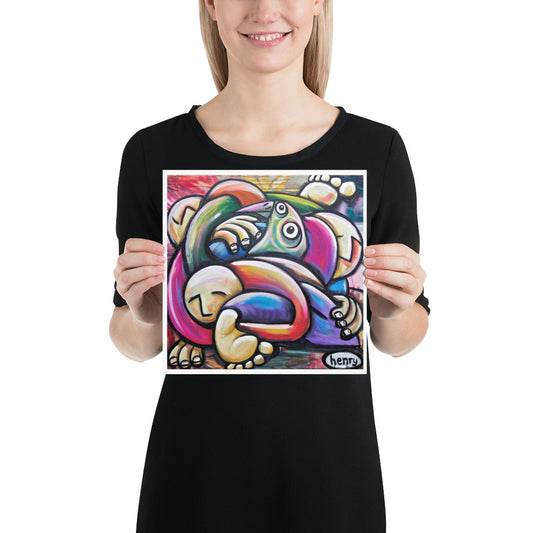 Tangled Hug - Henry Print - Art of Henry