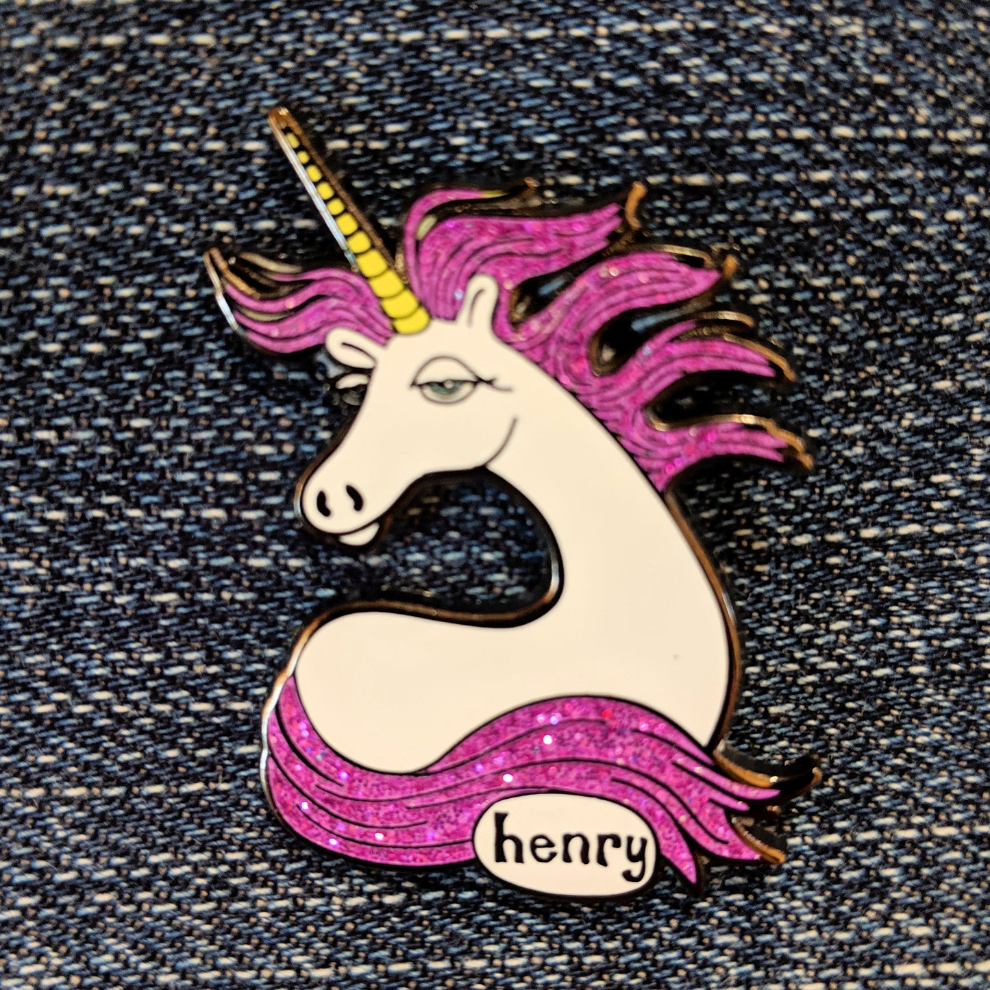 Unicorn Enamel Pin - Art of Henry