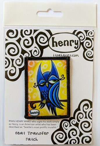 Winky Owl Patch - Art of Henry