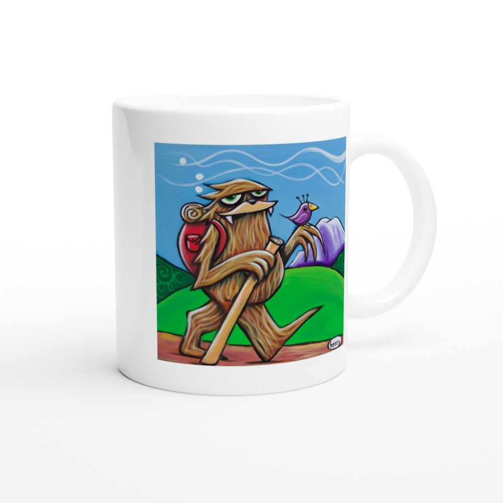 "Sasquatch Hiking" Mug