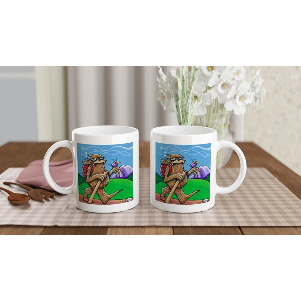 "Sasquatch Hiking" Mug