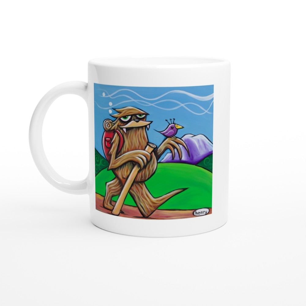 "Sasquatch Hiking" Mug