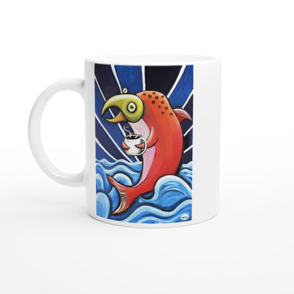 "Salmon Loving Coffee" Mug