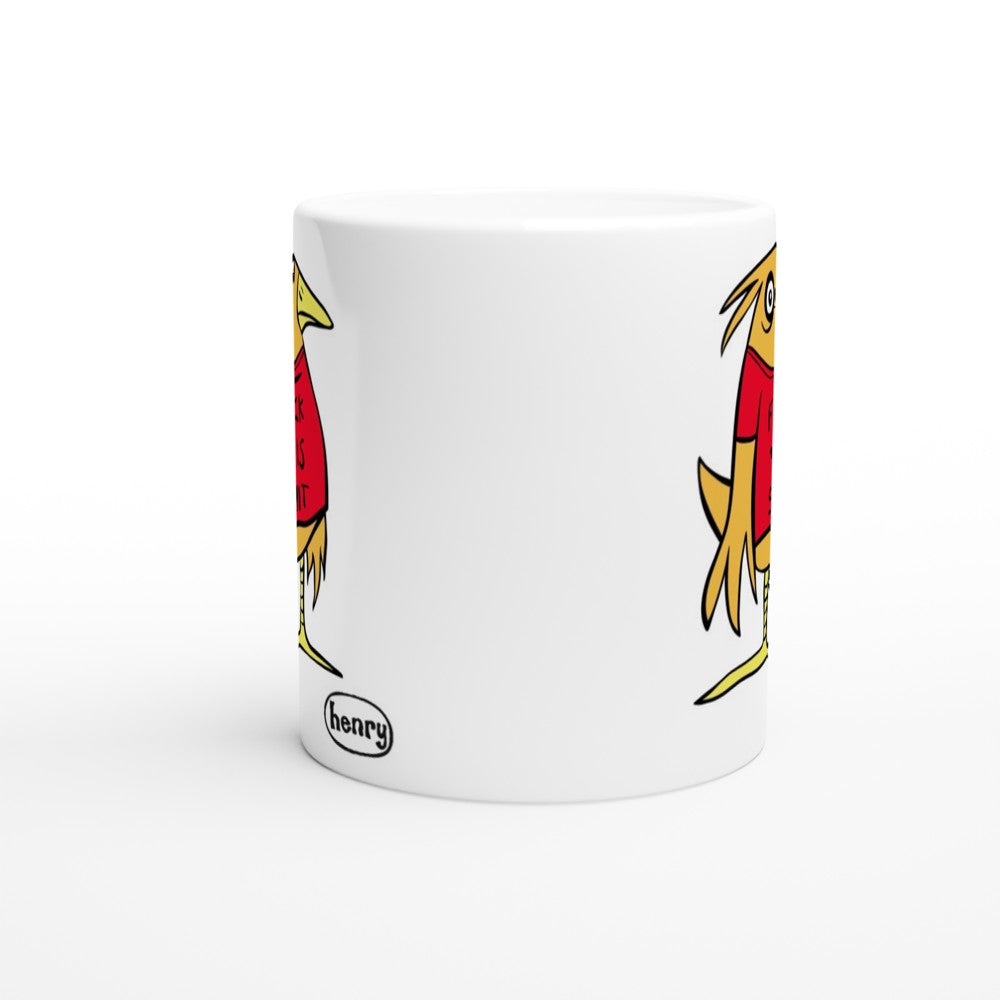 "Bird in a Shirt" Mug