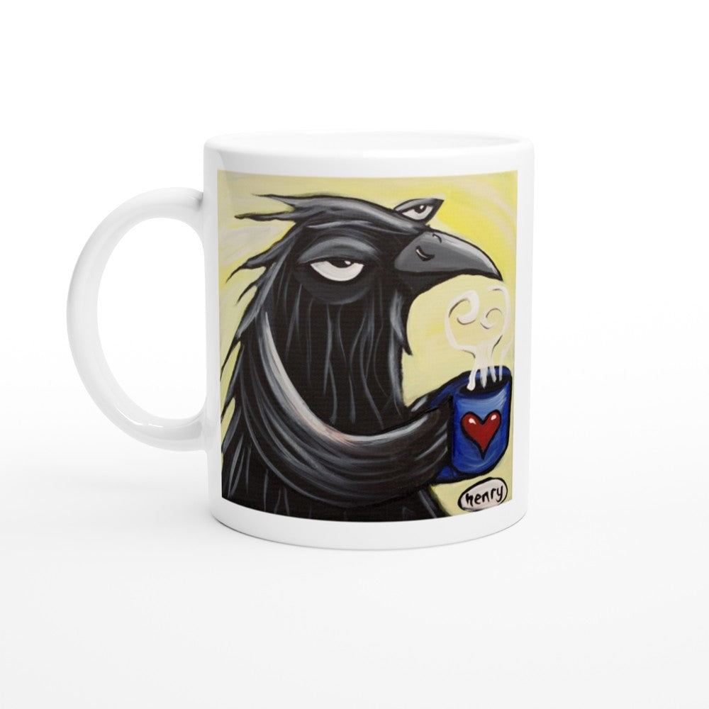 "Crow on a Mug"