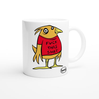 "Bird in a Shirt" Mug