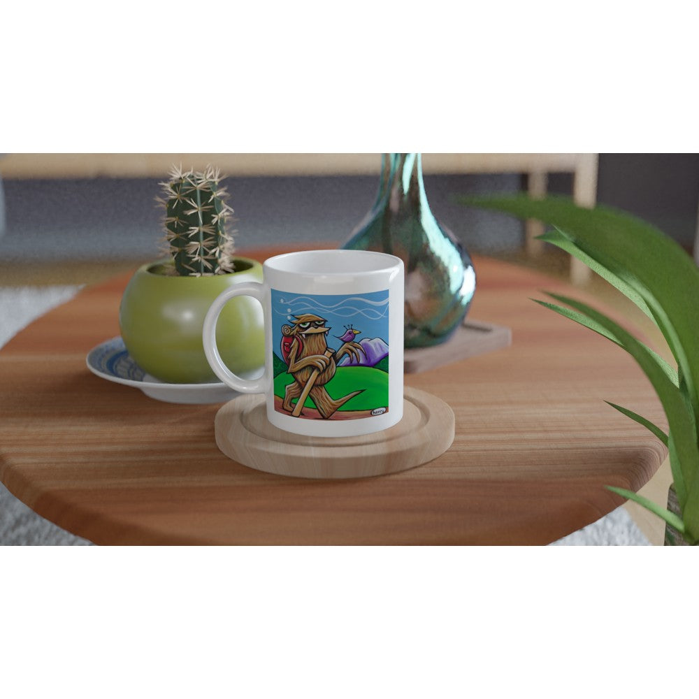 "Sasquatch Hiking" Mug