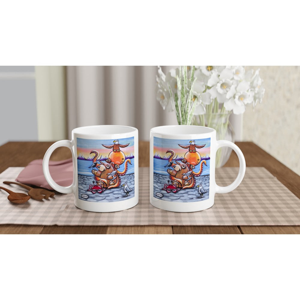 "Beach Pile" Mug