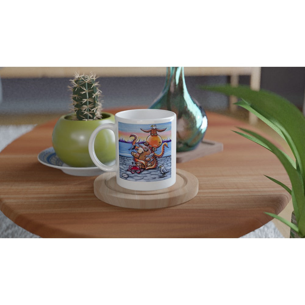 "Beach Pile" Mug