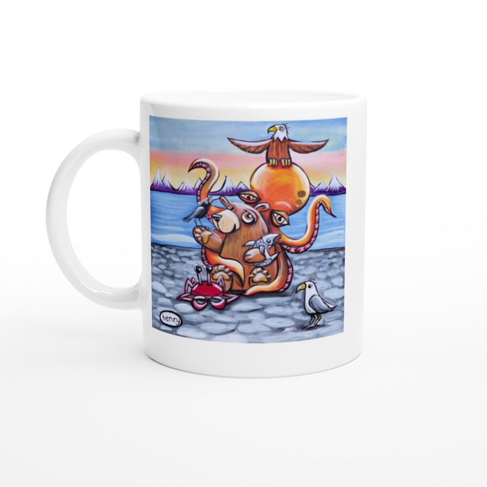 "Beach Pile" Mug