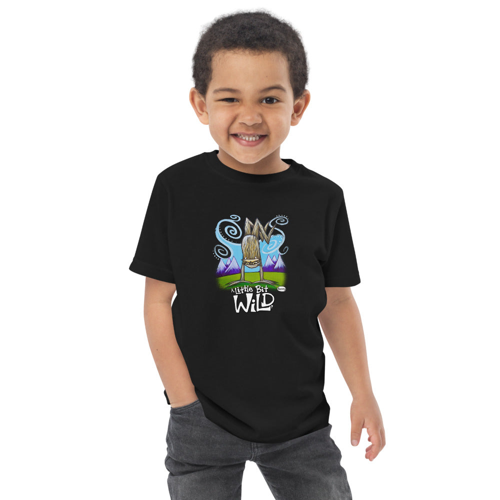 "A Little Bit Wild Toddler"  | Toddler T-Shirt
