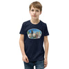 Winter Bonfire Youth T-Shirt | Wearable Art by Seattle Mural Artist Ryan 